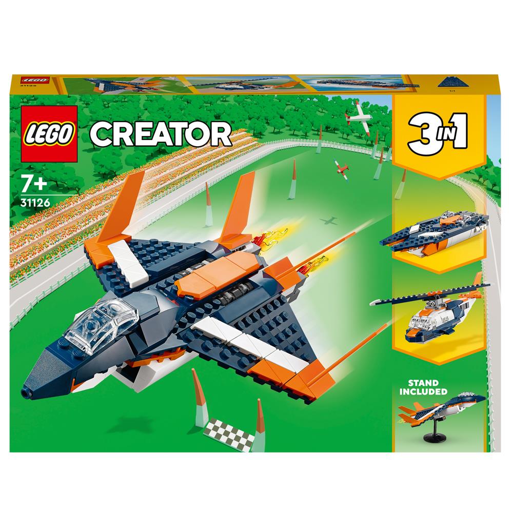 Lego Creator Supersonic Jet 31126